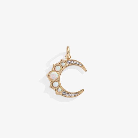 Opal Moon Interchangeable Charm